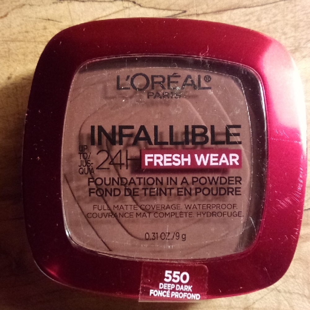 L'Oreal Infallible 24H Fresh Wear Foundation - Deep Dark 550
